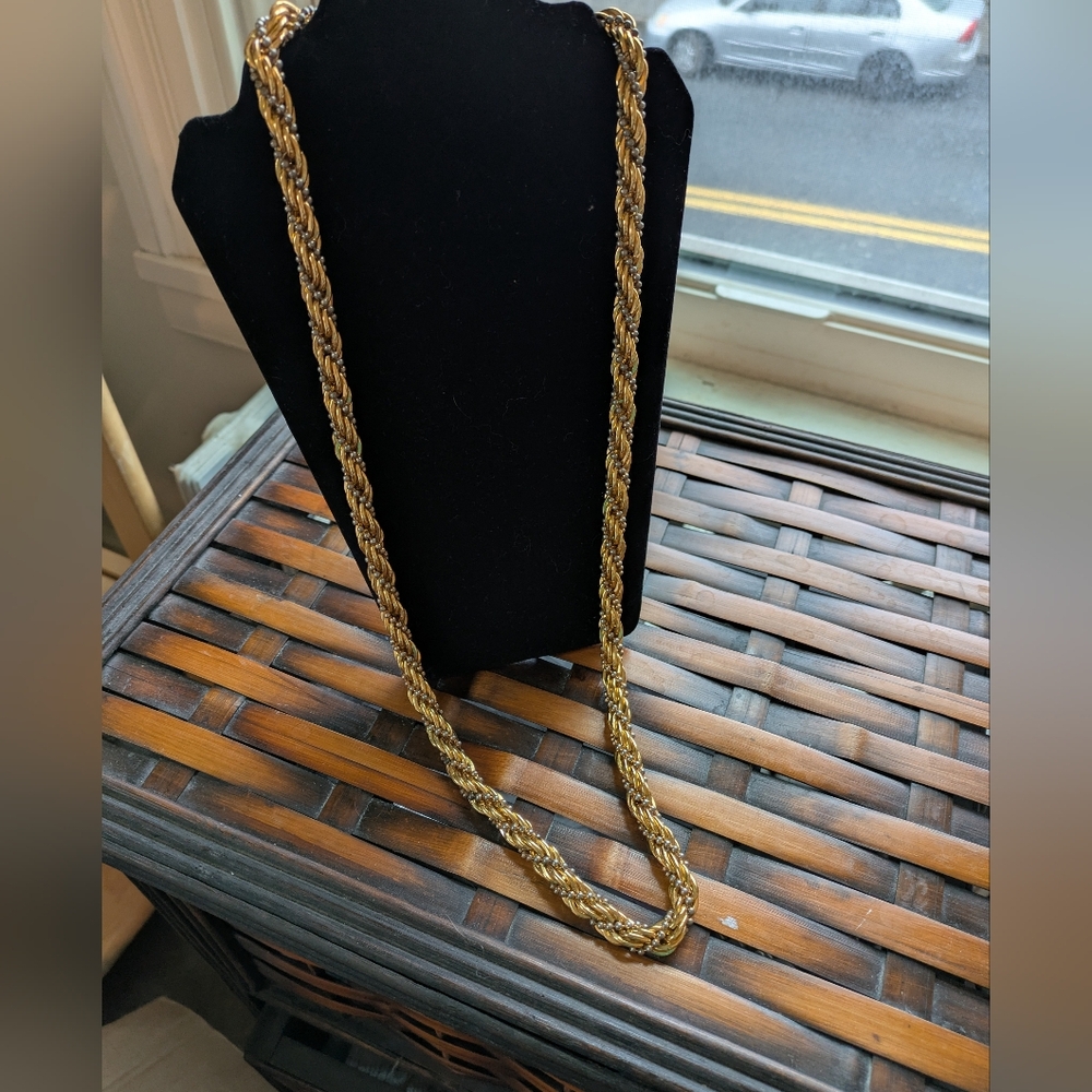 Old Money Gold/ Silver Tone Chain Necklace